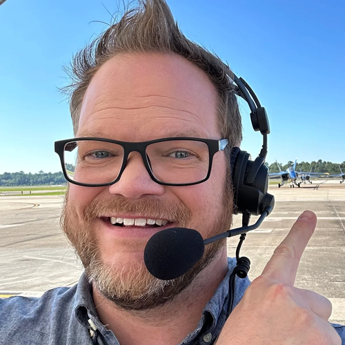 Ryan Dembroski, LiveAirShowTV broadcast host